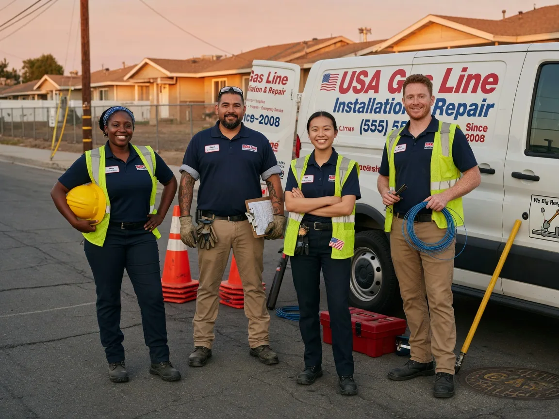 Gas Line Installation company in Damascus, AR